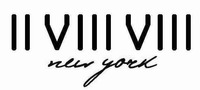 II VIII VIII new york