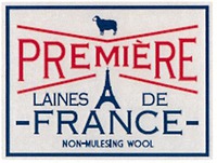 PREMIÈRE LAINES DE FRANCE NON-MULESING WOOL
