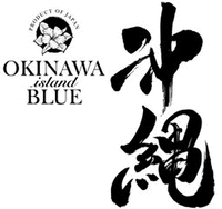 PRODUCT OF JAPAN OKINAWA island BLUE
