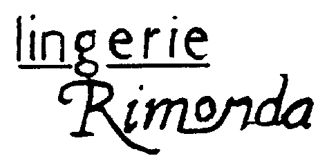 lingerie Rimonda