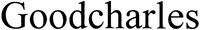 Goodcharles