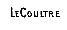 LE COULTRE