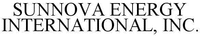 SUNNOVA ENERGY INTERNATIONAL, INC.