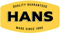 HANS QUALITY GUARANTEED MADE SINCE 1960