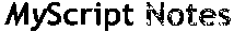 MyScript Notes