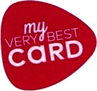 my VERY BEST CARD