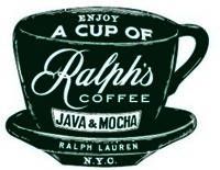 ENJOY A CUP OF Ralph's COFFEE JAVA & MOCHA RALPH LAUREN N.Y.C.