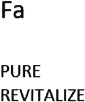 Fa PURE REVITALIZE