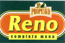 PROPESKO Reno complete menu
