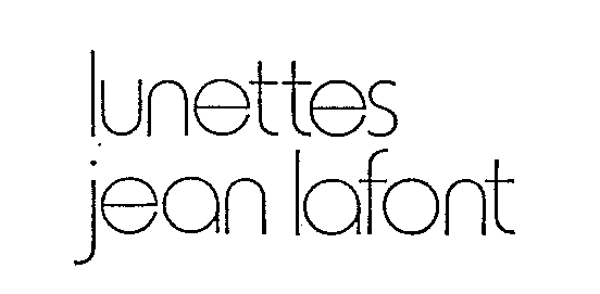 lunettes jean lafont