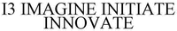 I3 IMAGINE INITIATE INNOVATE