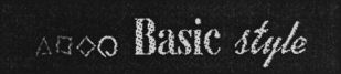 Basic style