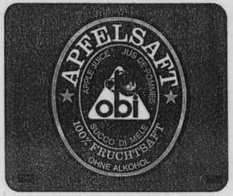 APFELSAFT obi