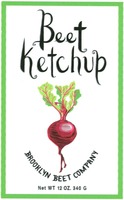Beet Ketchup BROOKLYN BEET COMPANY
