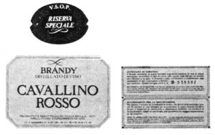 BRANDY CAVALLINO ROSSO RISERVA SPECIALE