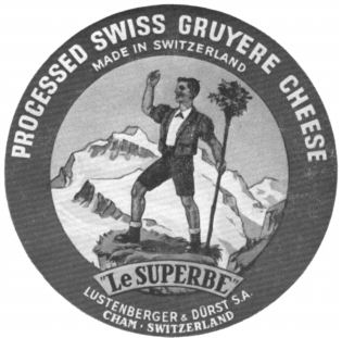 PROCESSED SWISS GRUYERE CHEESE Le SUPERBE