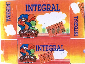 TOSTADA INTEGRAL GULLÓN Galletas