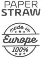 PAPER STRAW made in Europe 100%