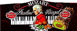 MOZART Reber Spezialitaten Praliné Riegel