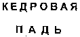 KEDROVAYA PAD.