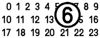 0 1 2 3 4 5 6 7 8 9 10 11 12 13 5 16 17 18 19 20 21 22 23