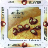 ATLANTIS CHOCOLATE SEA SHELLS