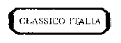 CLASSICO ITALIA