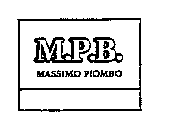 M.P.B. MASSIMO PIOMBO