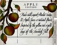 APPLE EDITION Made with superb Absolut Vodka 5% Apple Juice & natural flavor. Inspired by the yellow, red & gold days of the Swedish Fall. SPRING SUMMER FALL WINTER