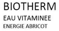 BIOTHERM EAU VITAMINEE ENERGIE ABRICOT
