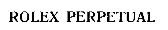 ROLEX PERPETUAL