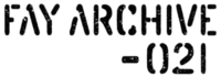FAY ARCHIVE - 021