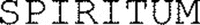 SPIRITUM