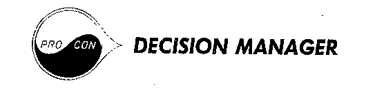 PRO CON DECISION MANAGER