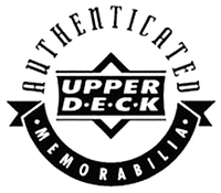 AUTHENTICATED UPPER D · E · C · K · MEMORABILIA ·