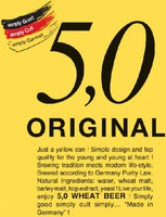 simply Good simply Cult simply German 5,0 ORIGINAL Just a yellow can !