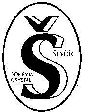Š ŠEVČÍK BOHEMIA CRYSTAL