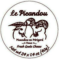 Le Picandou Picandine en Périgord France Fresh Goats Cheese