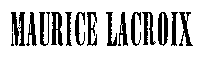 MAURICE LACROIX