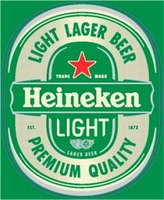 Heineken LIGHT LAGER BEER