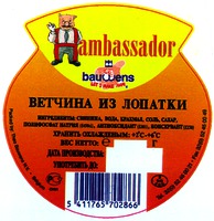 ambassador bauwens