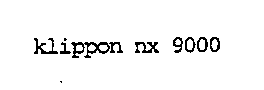 klippon nx 9000