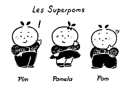 Les Superpoms Pim Pamela Pom