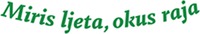 Miris ljeta, okus raja