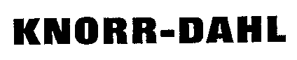 KNORR-DAHL