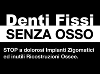 Denti Fissi SENZA OSSO STOP a dolorosi Impianti Zigommatici ed inutili Ricostruzioni Ossee