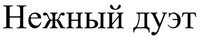  NEZHNY DUET. 