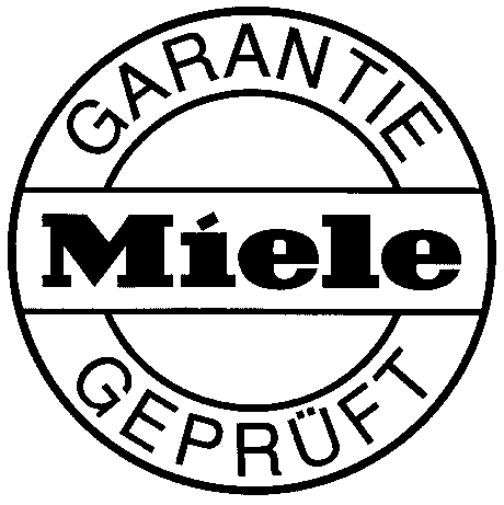 Miele GARANTIE GEPRÜFT