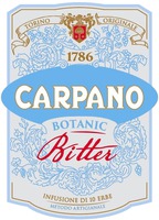 TORINO ORIGINALE 1786 CARPANO BOTANIC BITTER INFUSIONE DI 10 ERBE METODO ARTIGIANALE