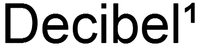 Decibel¹